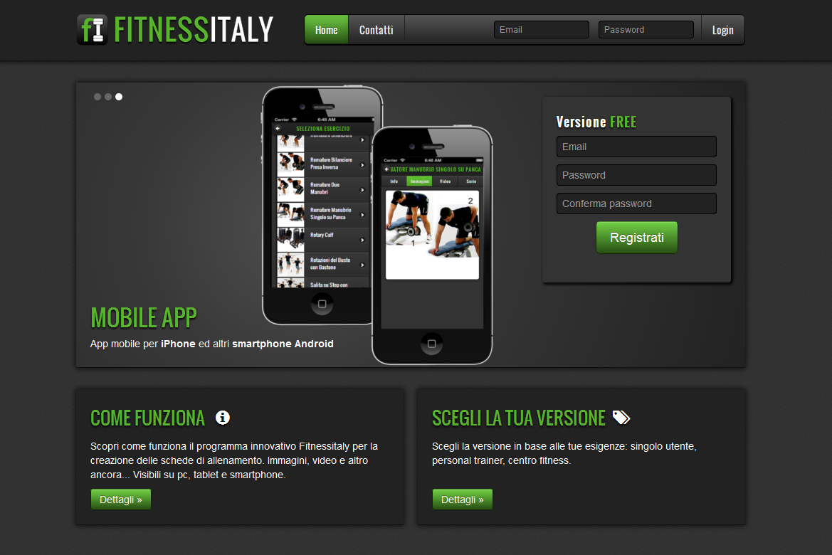 FitnessItaly schede allenamento